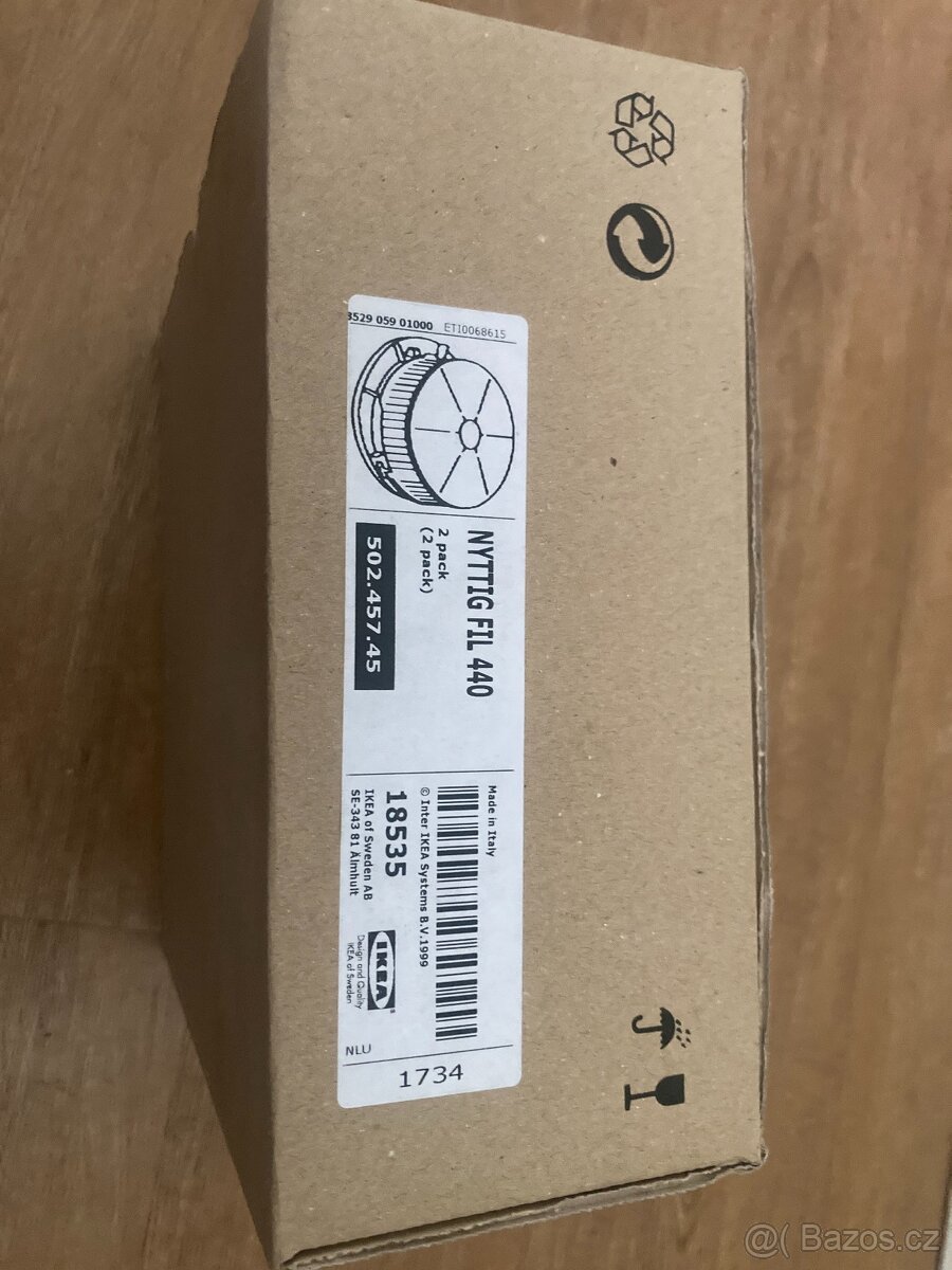 Uhlíkový filtr IKEA Nyttig fil 440