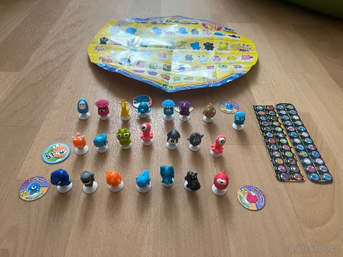 Sbírka Stikeez + Hnusáci lepáci