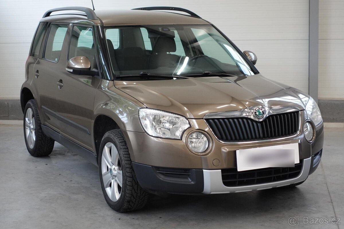Škoda Yeti 2.0 TDi , 81 kW nafta, 2011