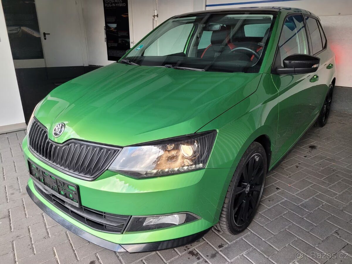 Škoda Fabia III TSi Monte Carlo LED VYHŘ.SEDAČKY SENZORY