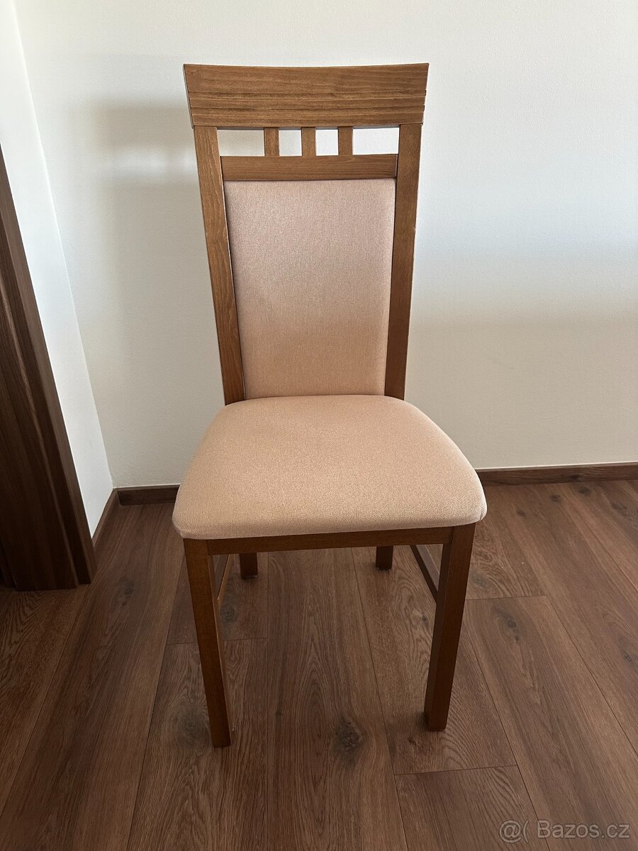Levně 6 židlí (lze i v setu s jídelním stolem)