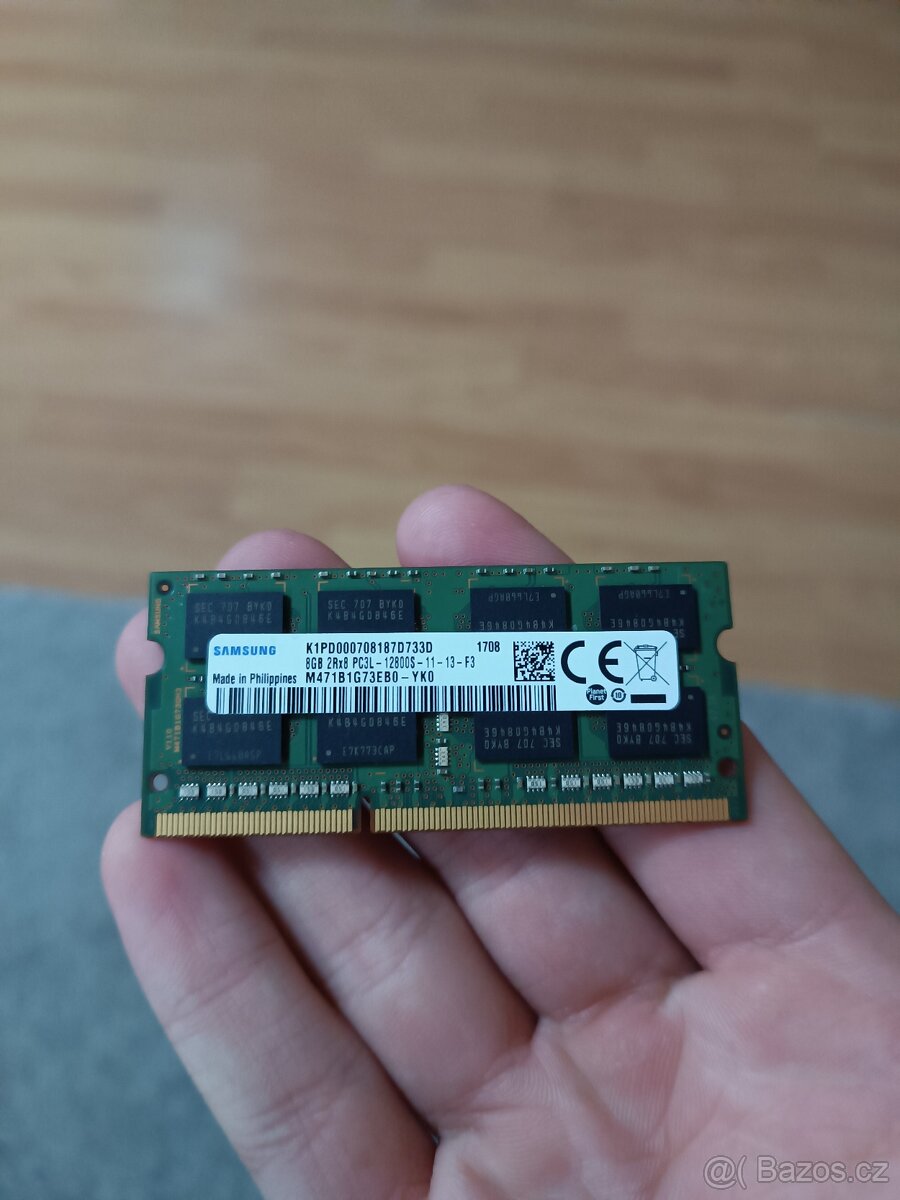 8GRAM DDR3L (SAMSUNG)