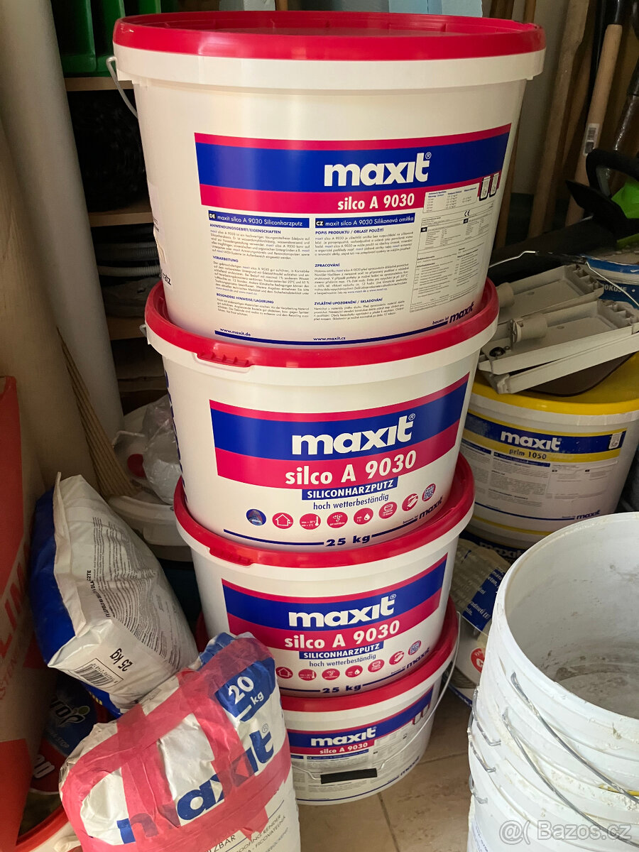 Maxit silco A9030 silikonová omítka odstín muskat5580