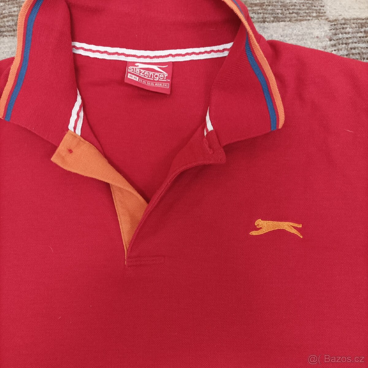 Triko SLAZENGER XL 63 cm červený