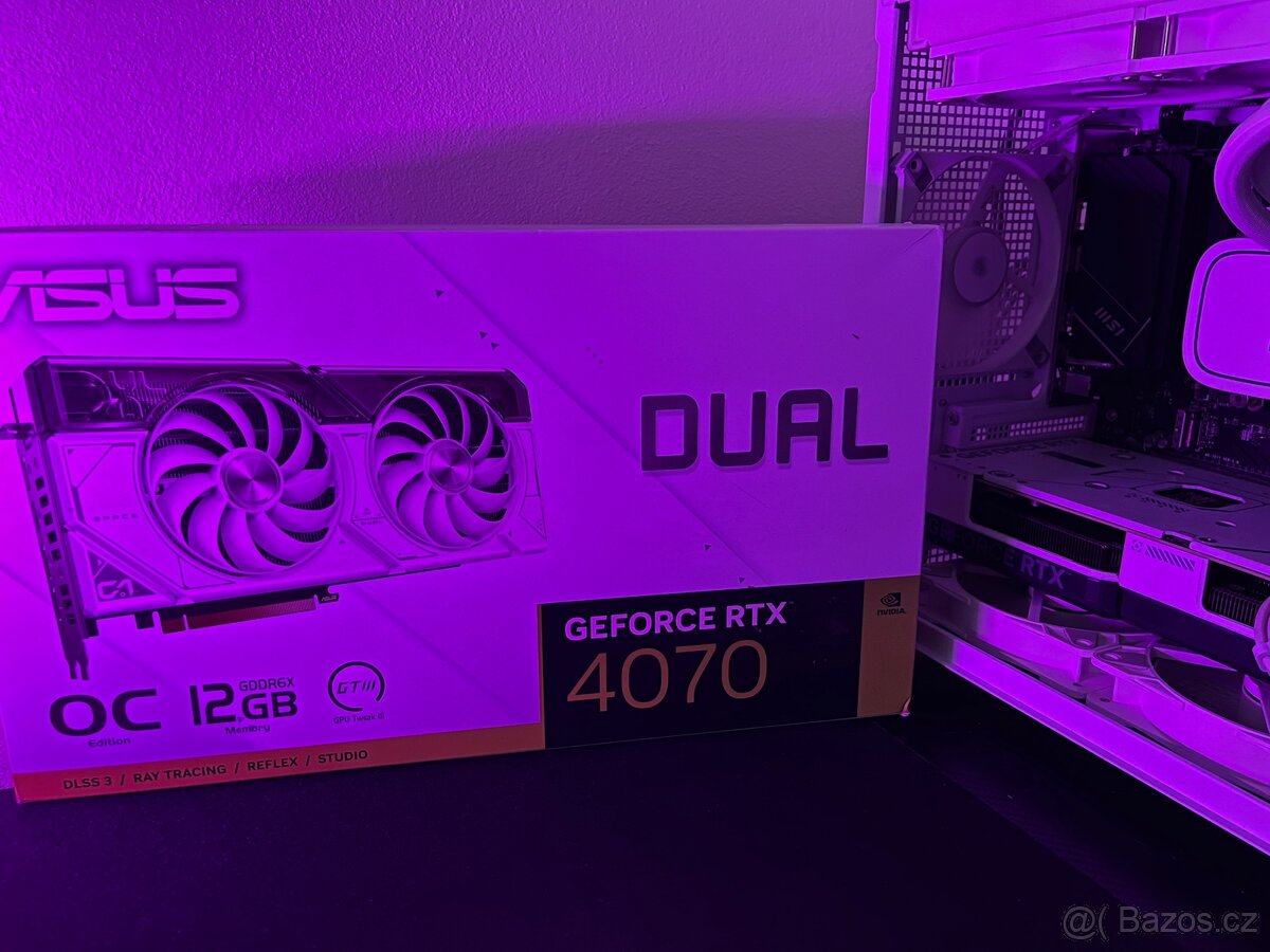ASUS DUAL GeForce RTX 4070 12GB White