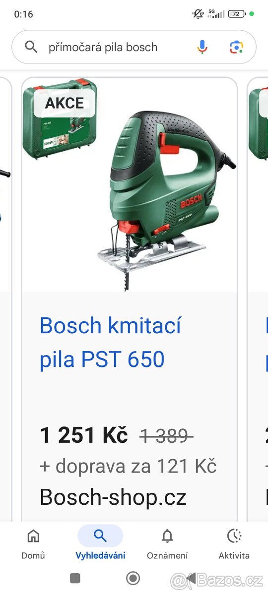 Přímočará Bosch