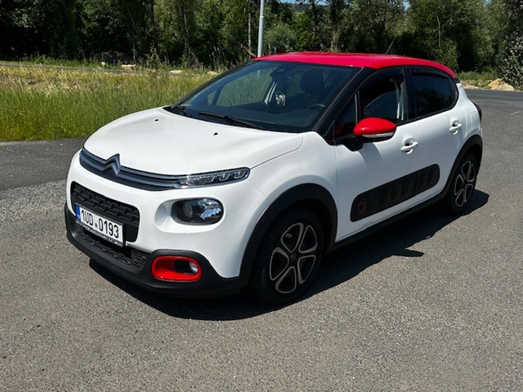 Citroen C3 1.2i, r.2020, 1.majitel, původ ČR, 32 500km, top