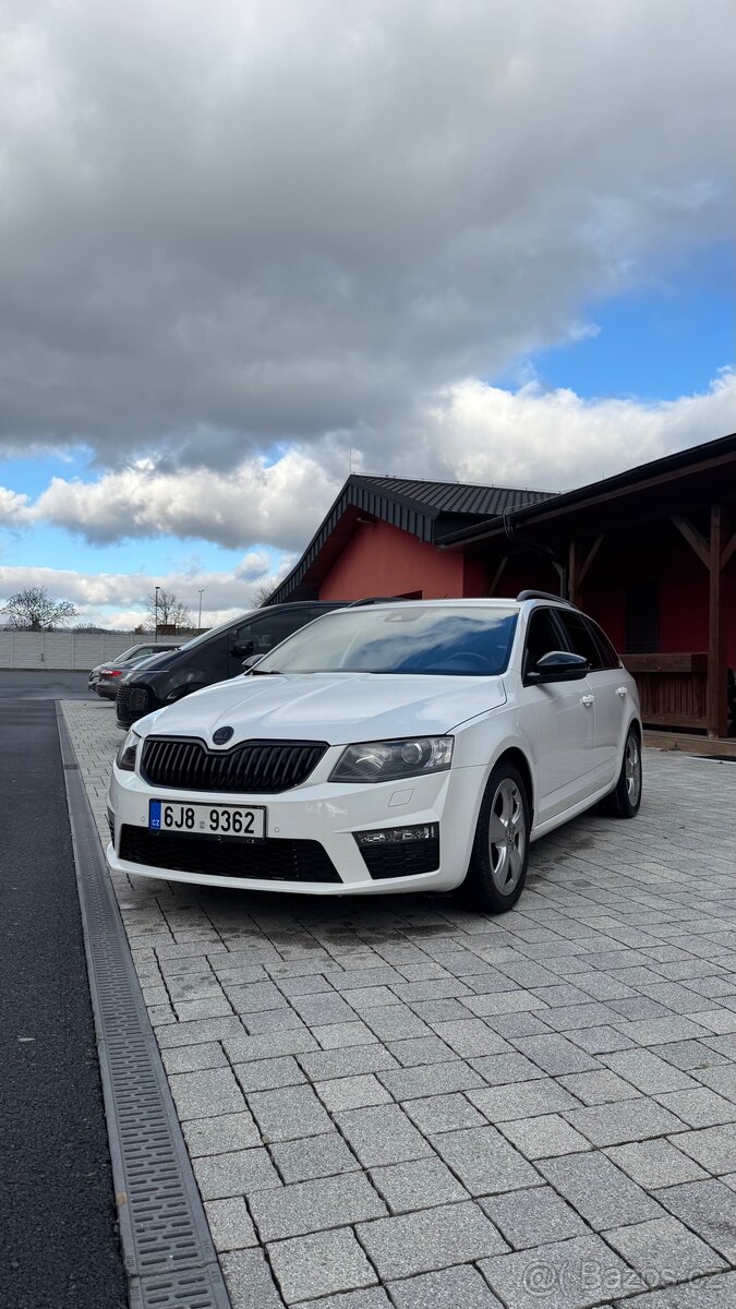 Škoda Octavia 3 RS combi 2.0 TDI 135 kW – manuál – 2014