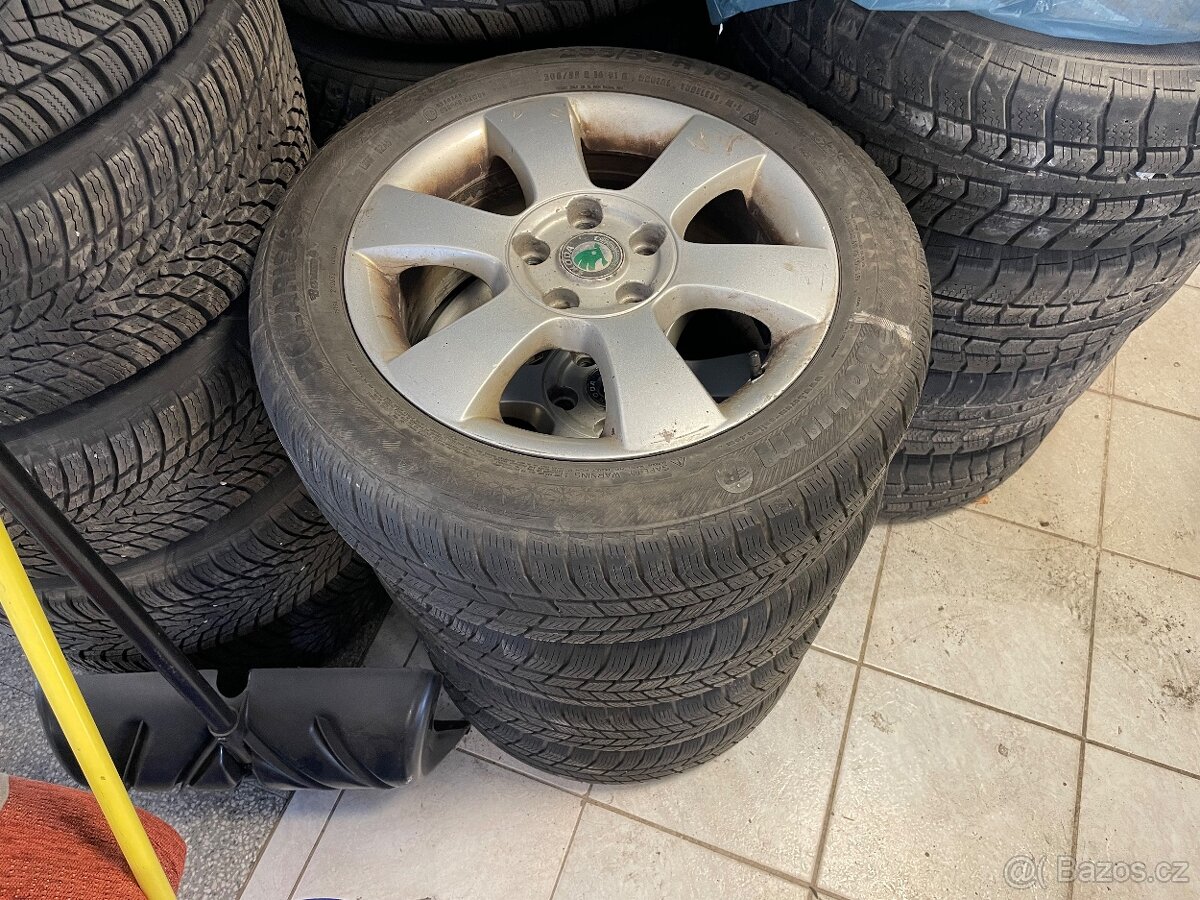 ALU disky ŠKODA 5x112, 6,5jx16