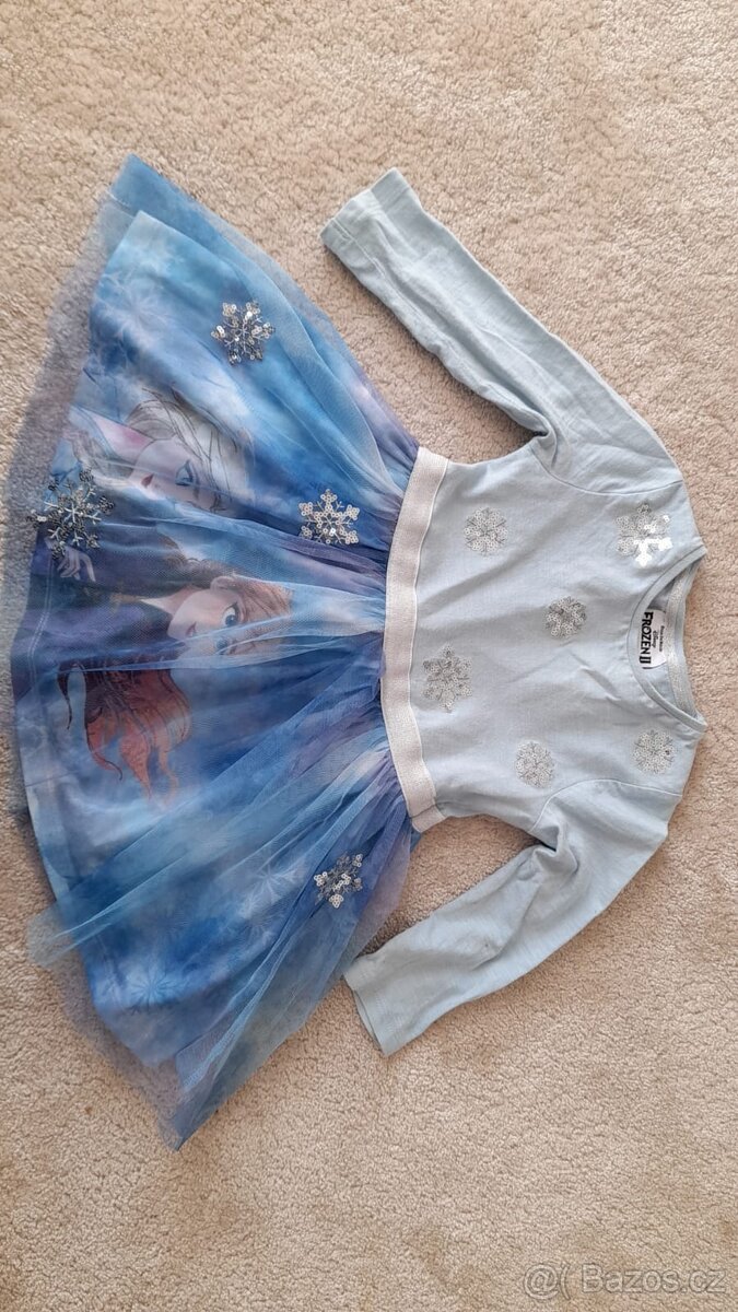 Dětské šatičky Frozen vel.80
