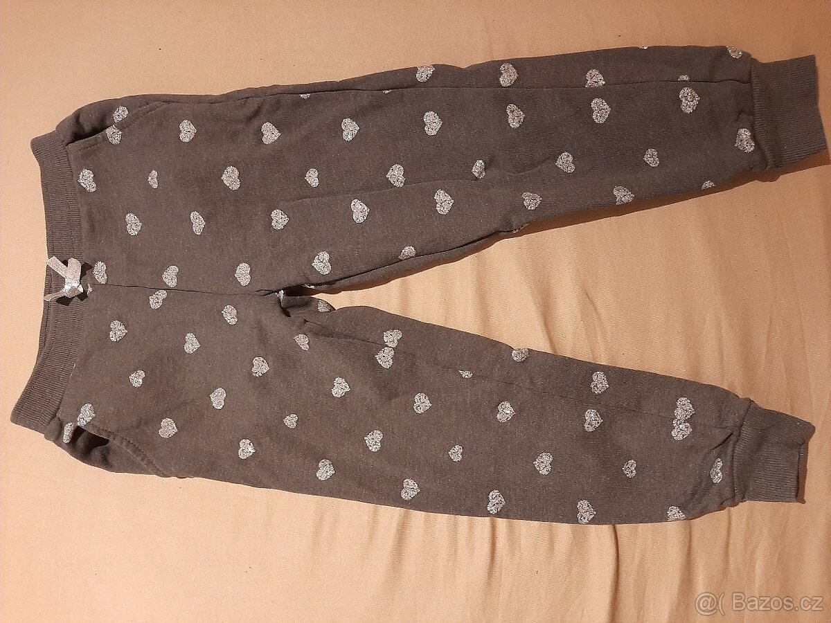 Dívčí tepláky zn.Lupilu, vel.110-116