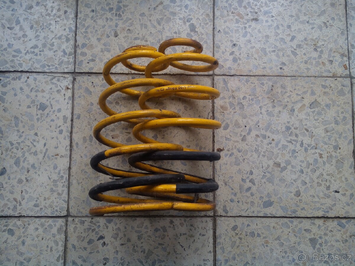 Přední sportovní pružiny Fiat