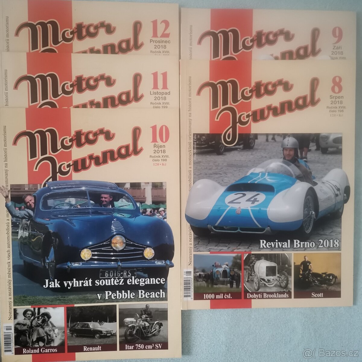 Nabízím k prodeji časopisy Motor Journal