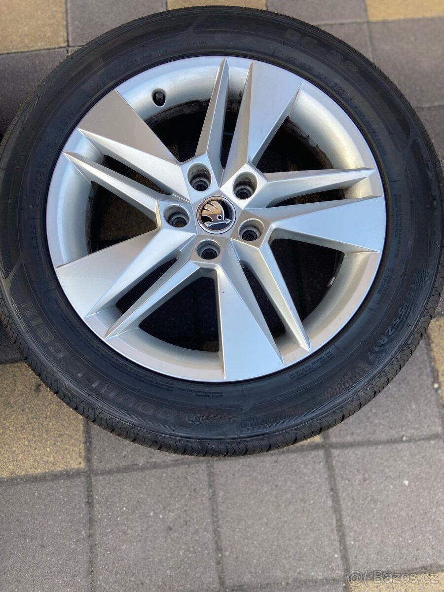 Prodám originál kola Škoda na Superb 3,4 - na Karoq