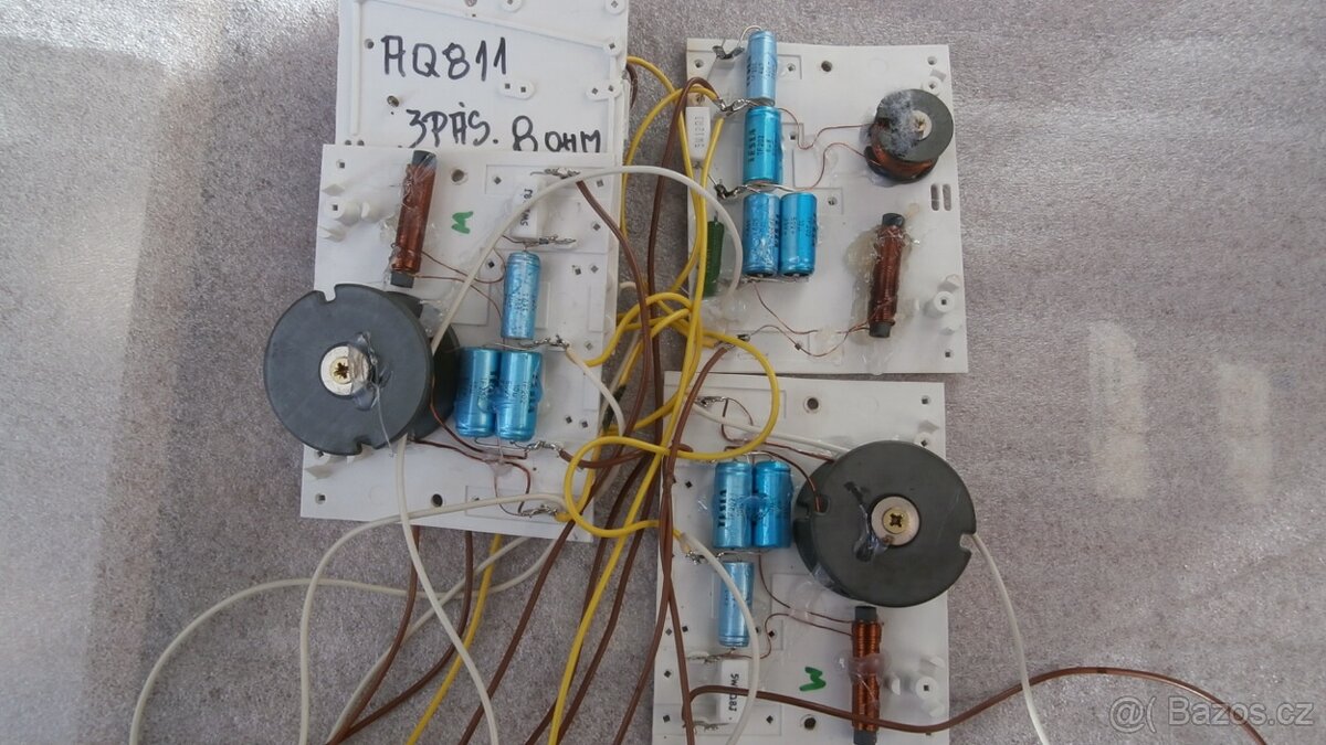 Výhybky AQ 813,8 ohm,3 pásma