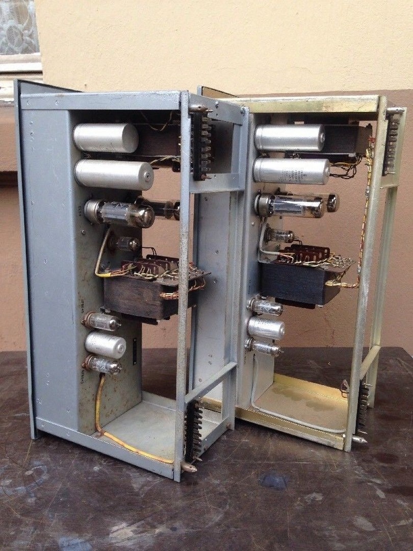 2x studiový lampový zesilovač Telefunken VE35 EL34 ECC803S V