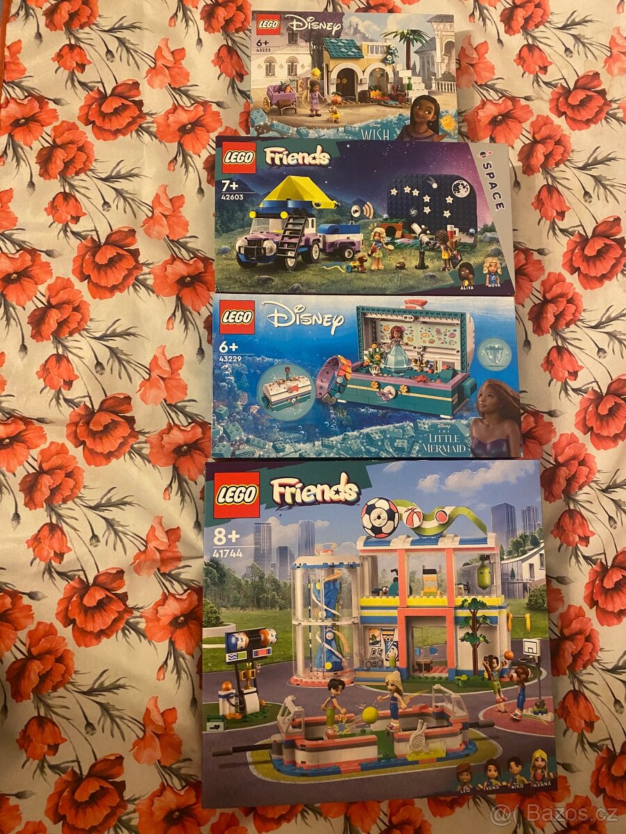 Lego 43223 42603 43229 41744 nové, Nerozbalené