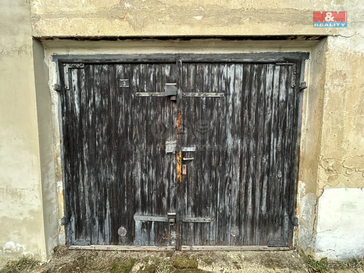 Prodej garáže, 22 m², Lom, ul. Školní
