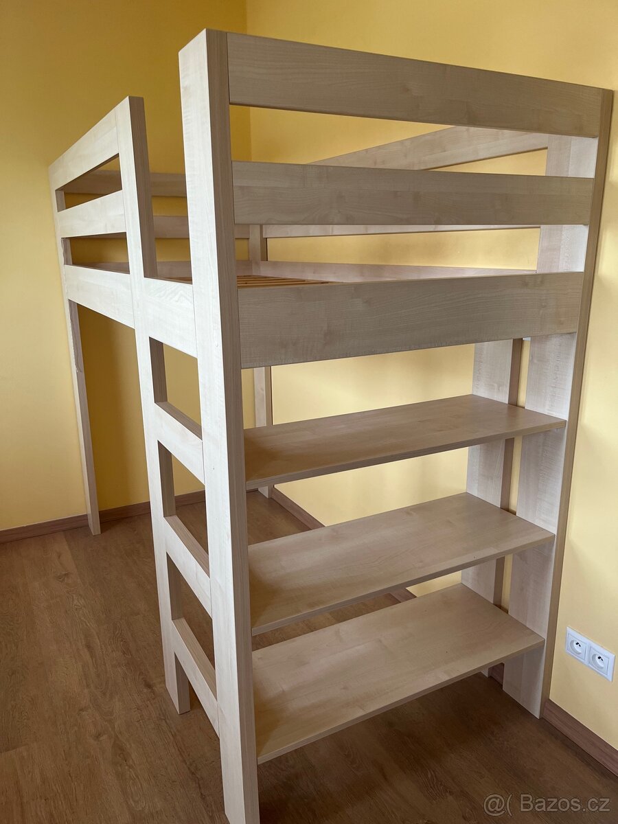 Zvýšená postel - palanda