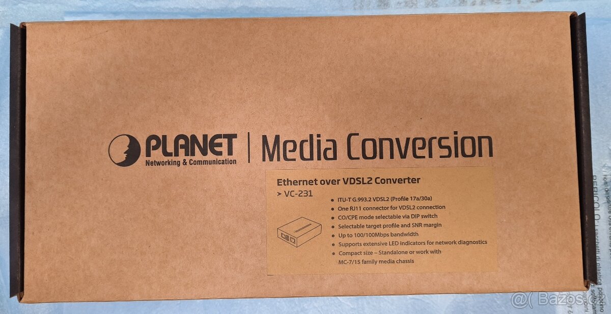 Planet VC-231 Ethernet po VDSL konvertor