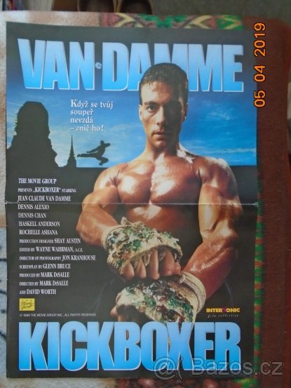 JEAN CLAUDE VAN DAMME PLAGATY & FOTOSKY