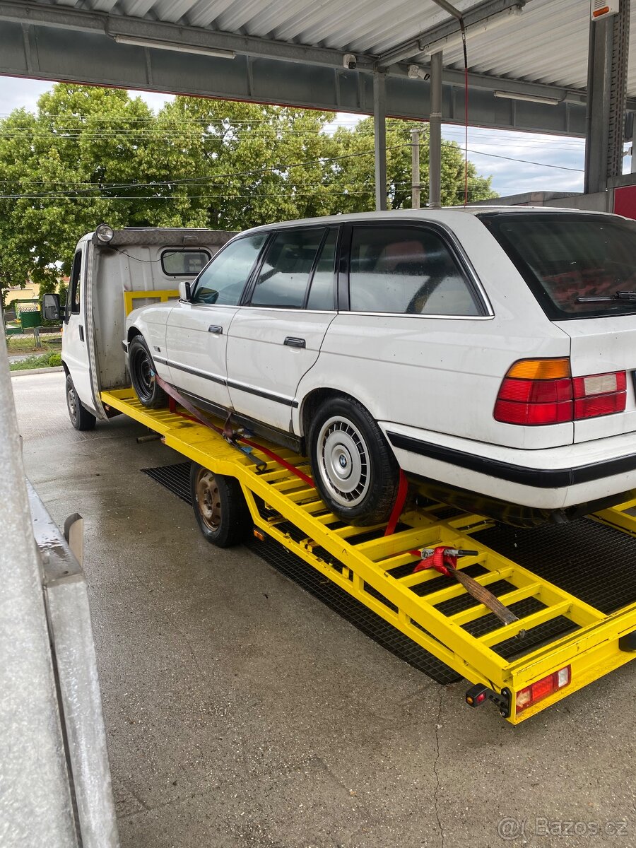 Rozpredam BMW e34 525tds AT touring. A sedan 524td