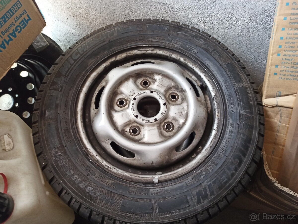 Prodej set pneumatiky Michelin Agilis a disky Ford Transit
