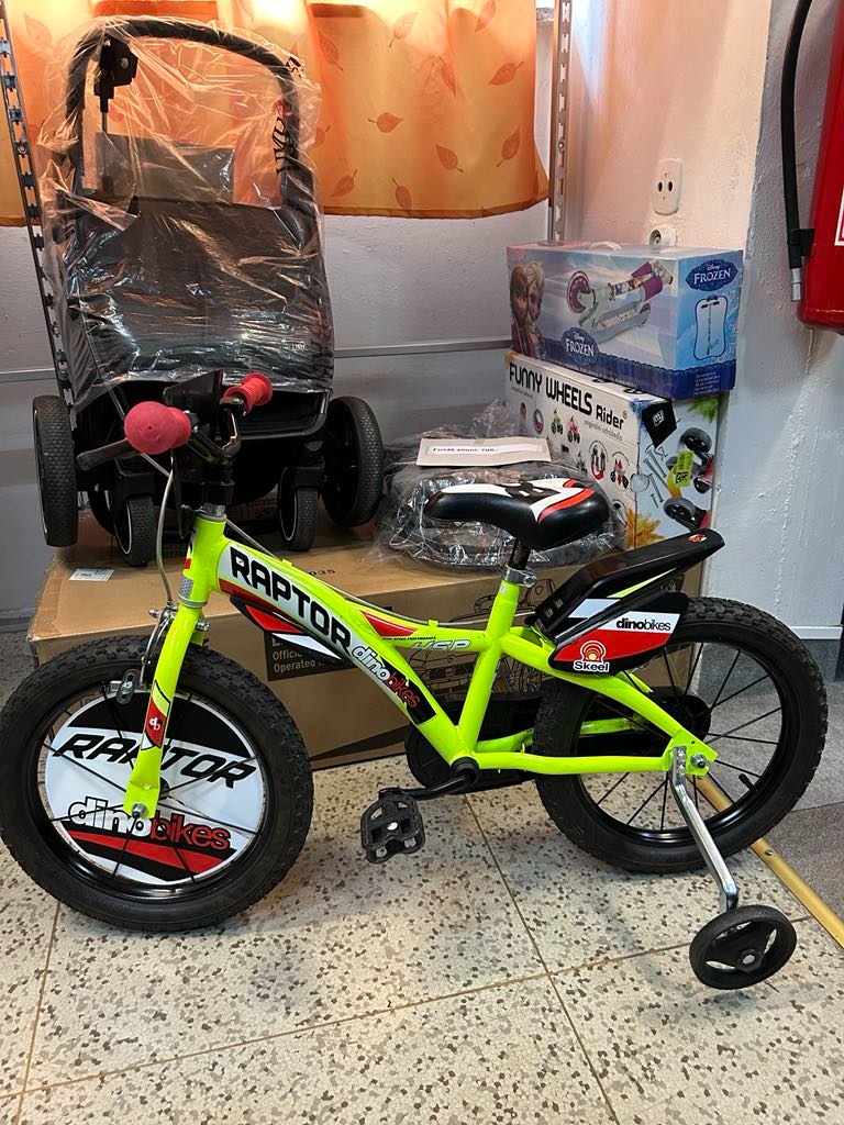 DĚTSKÉ KOLO 16“ DINO BIKES RAPTOR