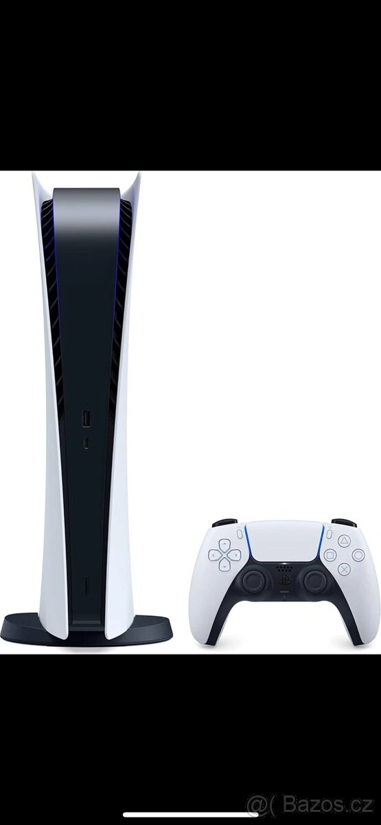 Sony PlayStation 5 Digital edition + 2 x ovladač + Dokovací