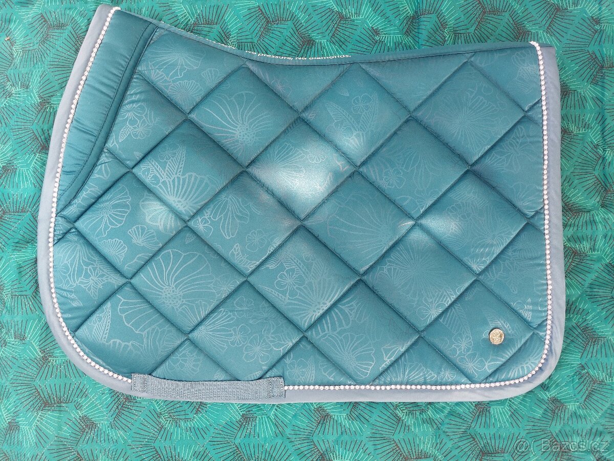 Dečka podsedlová Floret PS of Sweden, skoková, petrol blue
