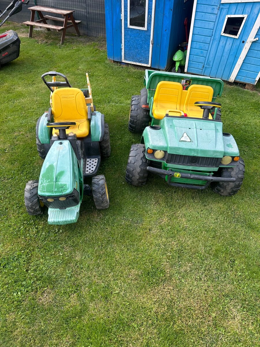 Dětské auto a traktor PEG PÉREGO