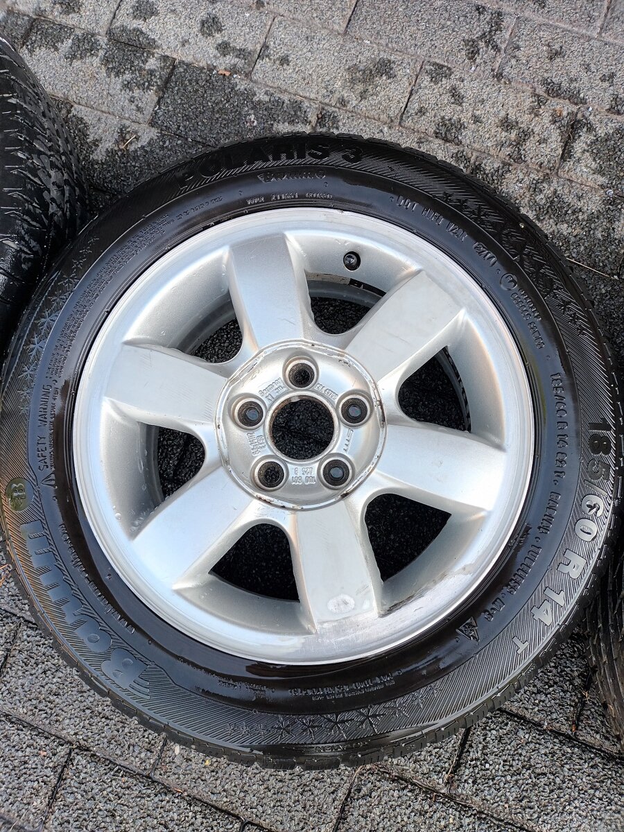 Rezerva škoda 5x100 r 14