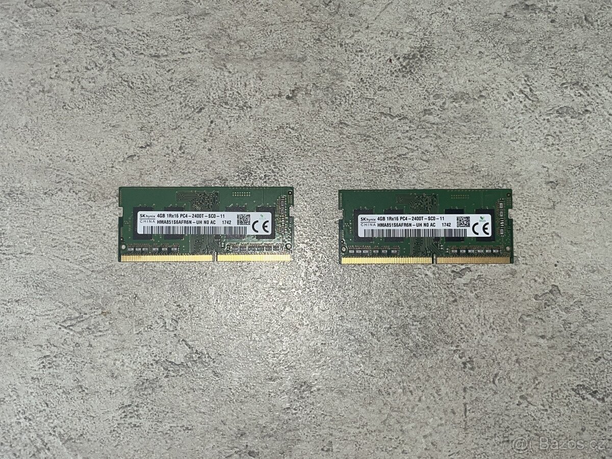 8GB DDR4 RAM Hynix SODIMM (2x 4 GB)