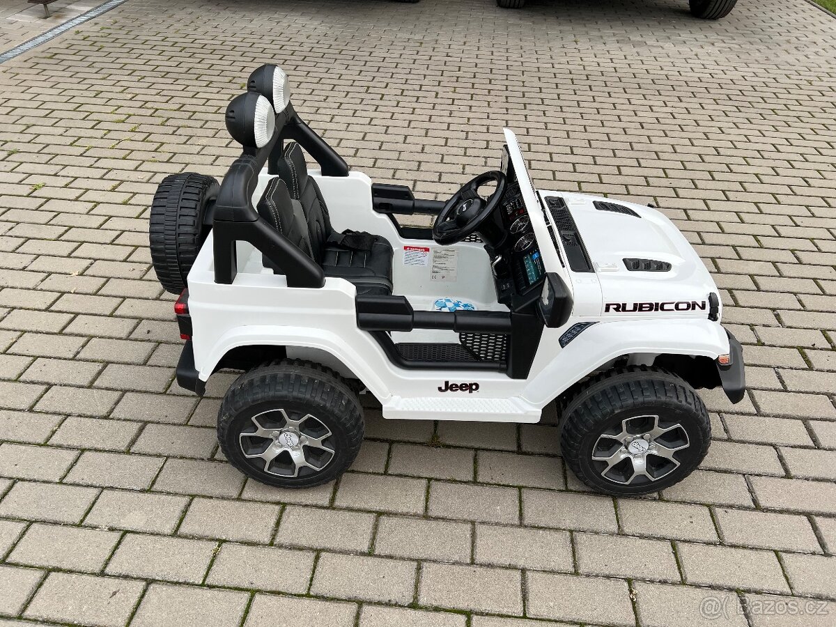 Elektrické autíčko Jeep Rubikon 4x4