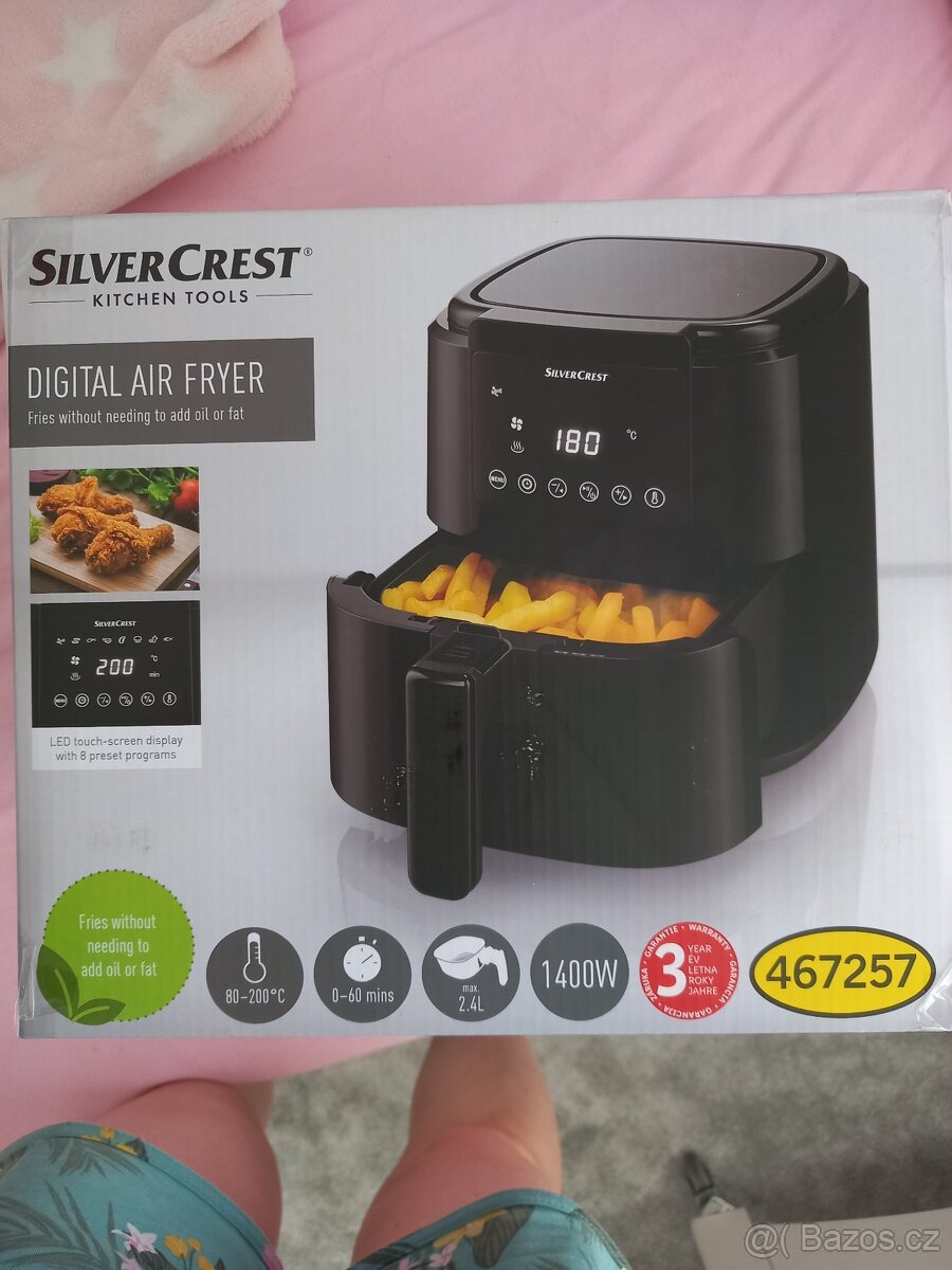 Digitalni horkovzdusna friteza SilverCrest