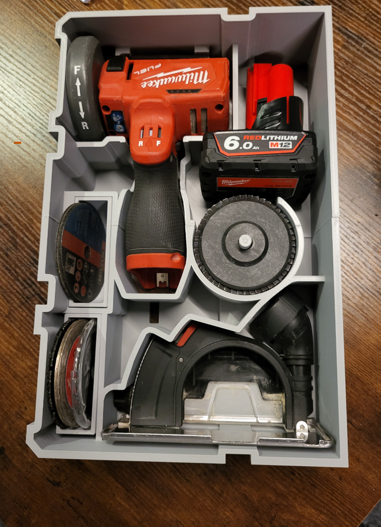 Milwaukee organizér packout M12