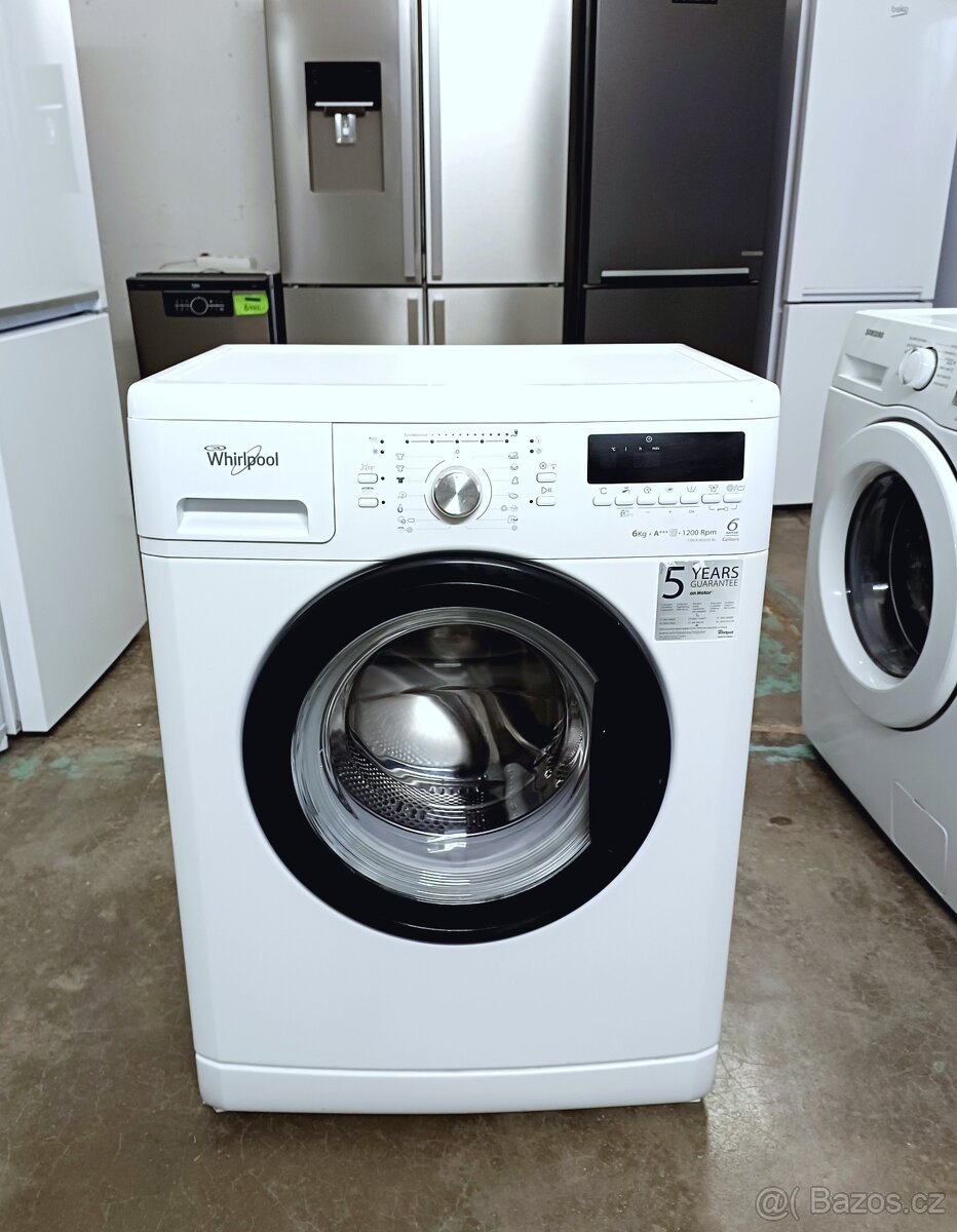 Pračka Whirlpool A+++ 6 kg 1200 ot./min. slim, ZÁRUKA