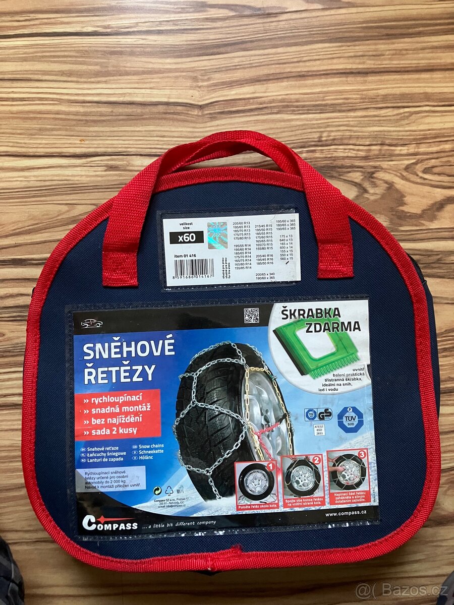 Snehove retezy Compass velikost 60