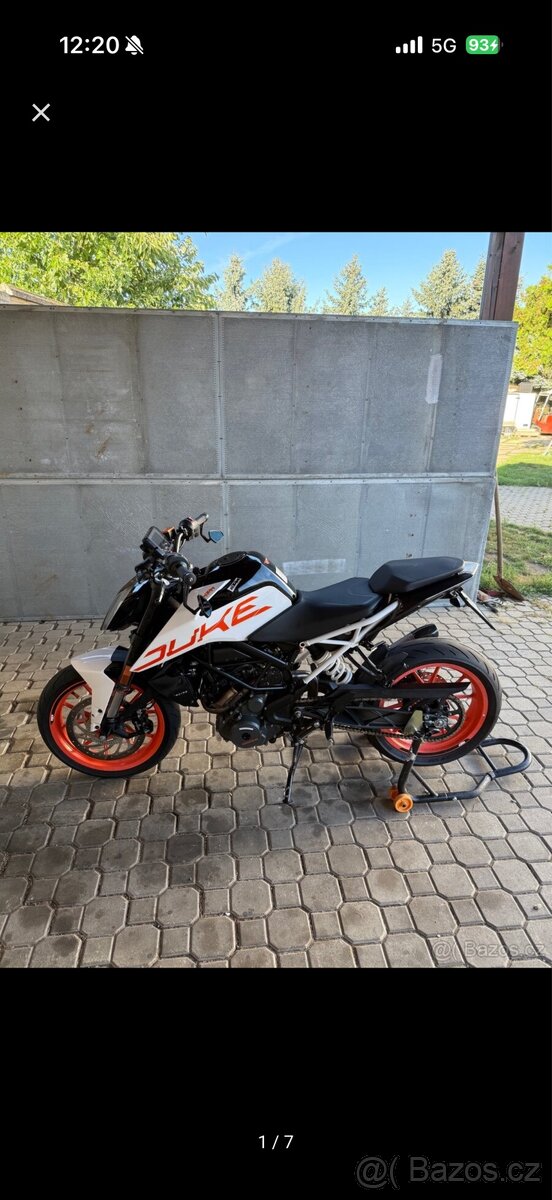 KTM DUKD 125/390 swap