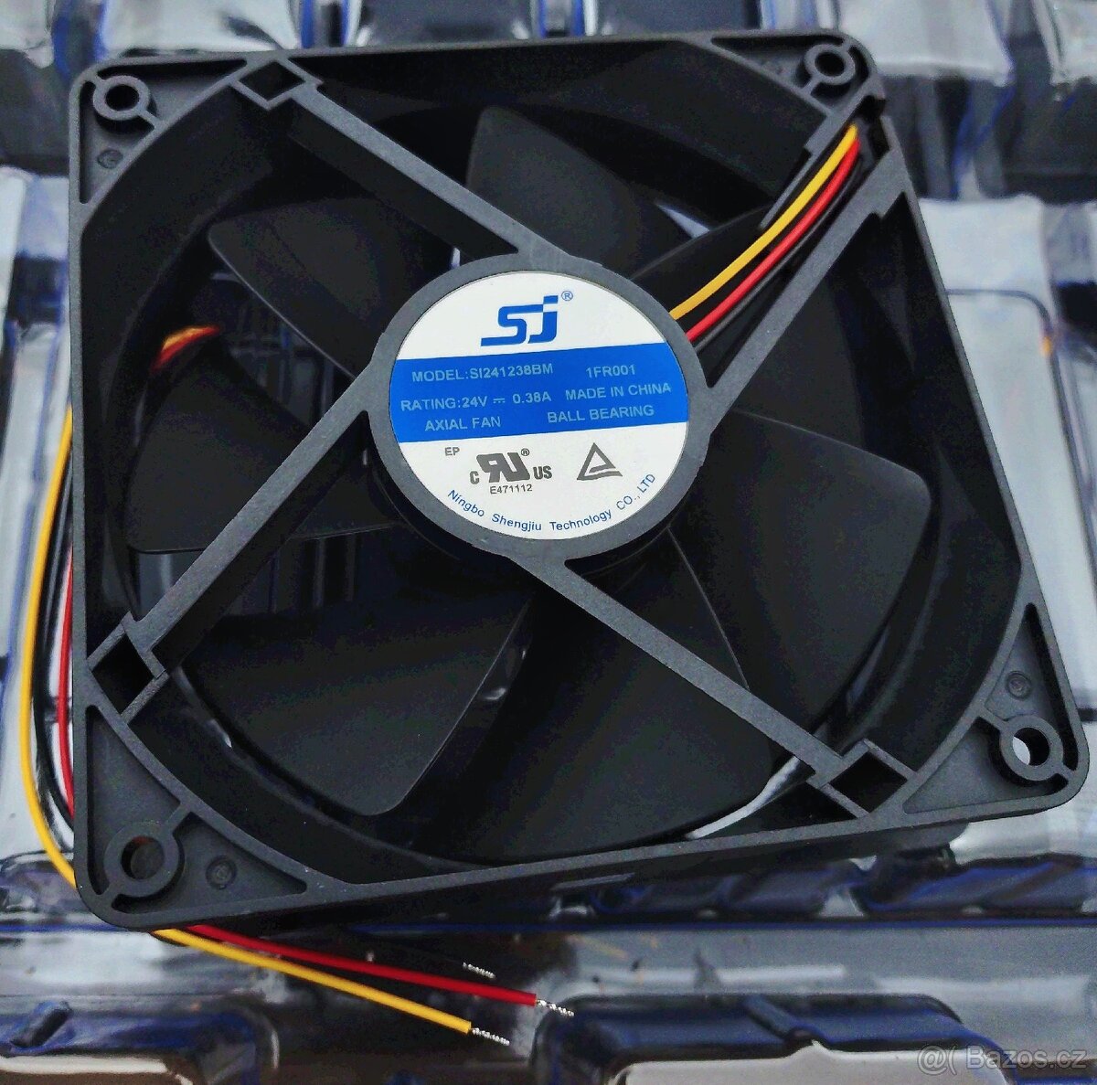 Průmyslový axiální ventilátor 24v