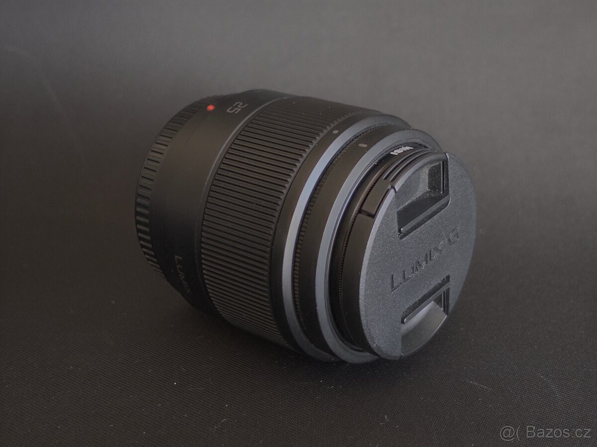 Panasonic Lumix G 25 mm f/1.7 ASPH + UV filtr NiSi