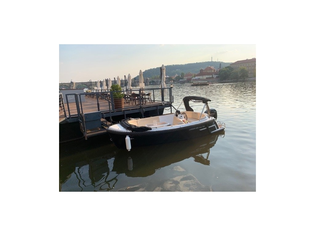 Corsiva 565 New Age+Mercury F 60+trailer - POUŽITÁ