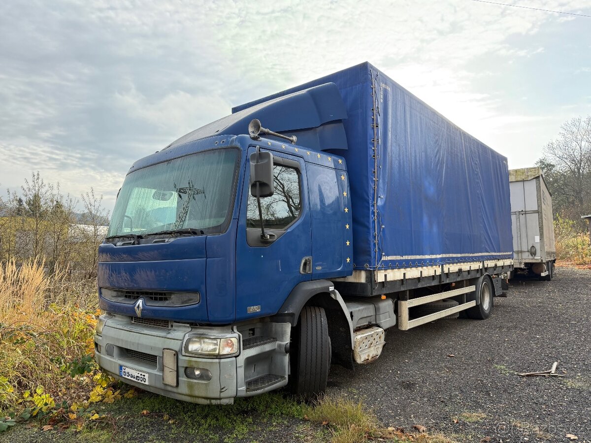 Renault Premium 270 DCi, tandem, přívěs Panav