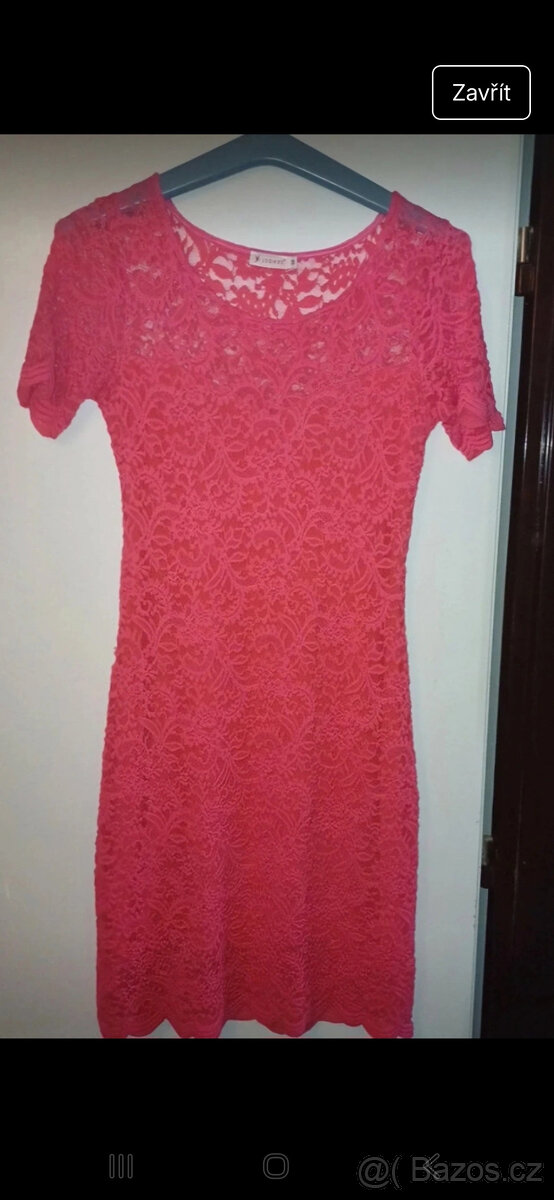 Šaty společenské s podšívkou