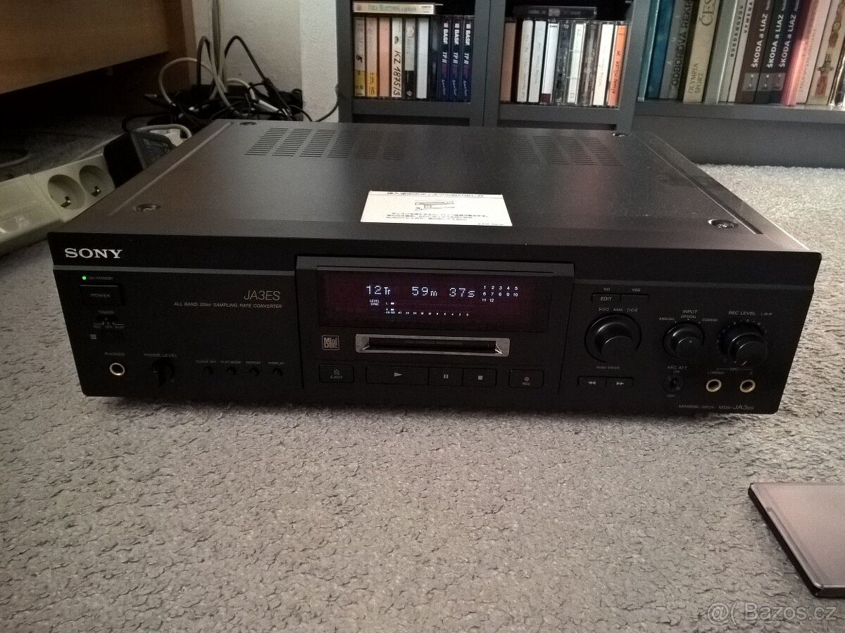 Sony MDS - JA3ES k servisu