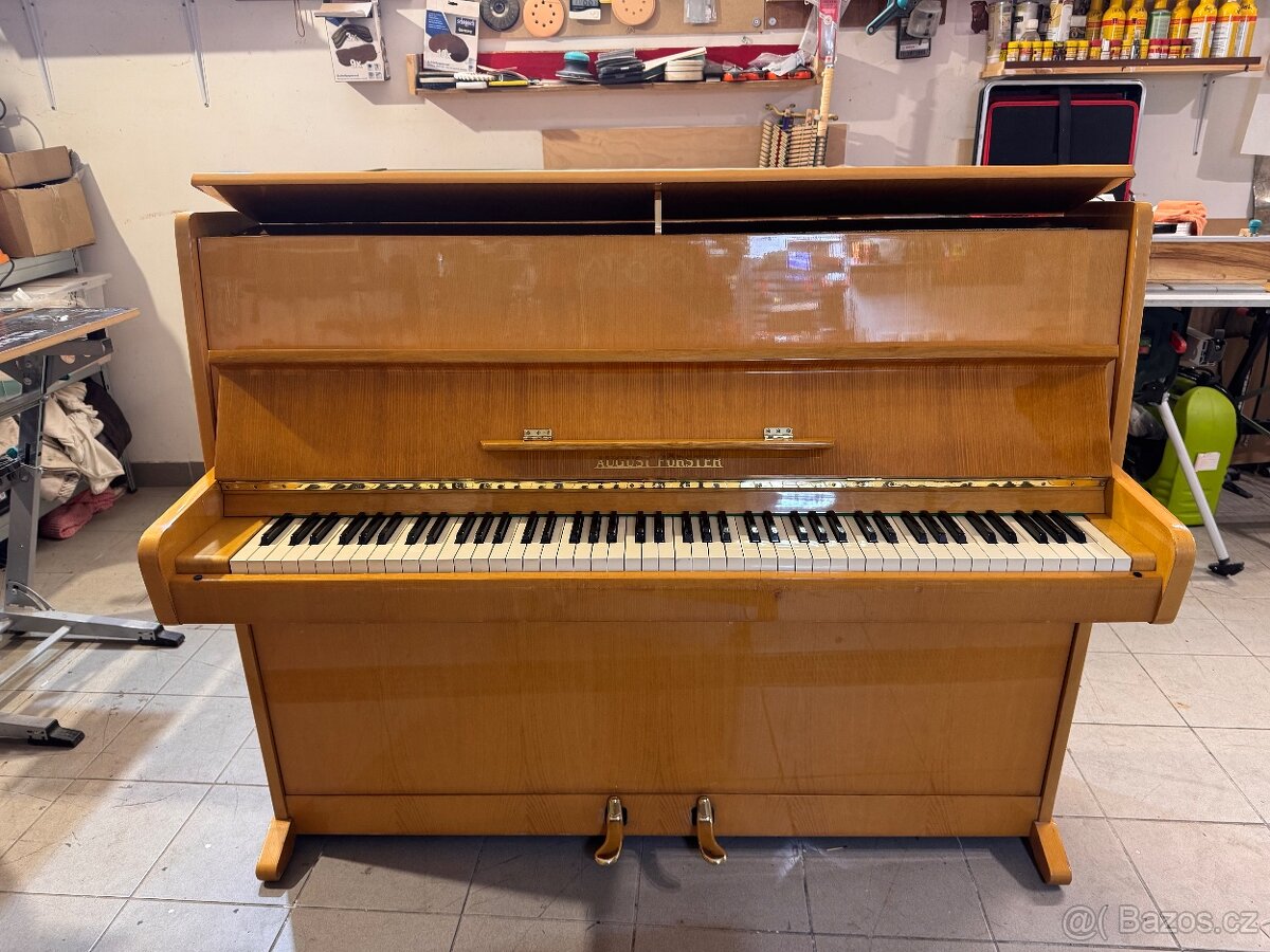 Pianino -klavír August Förster (připravujeme)