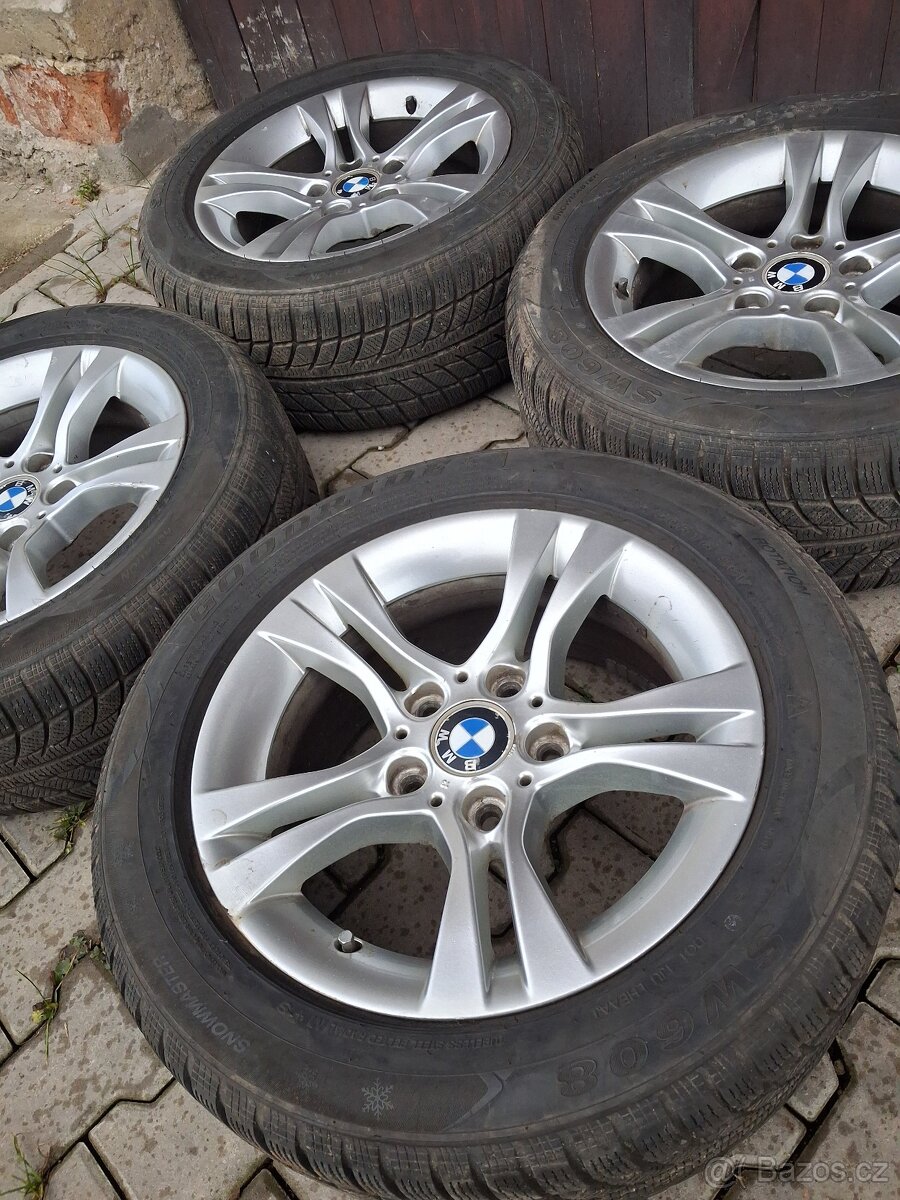 BMW kola R16 5x120 + zimní pneu