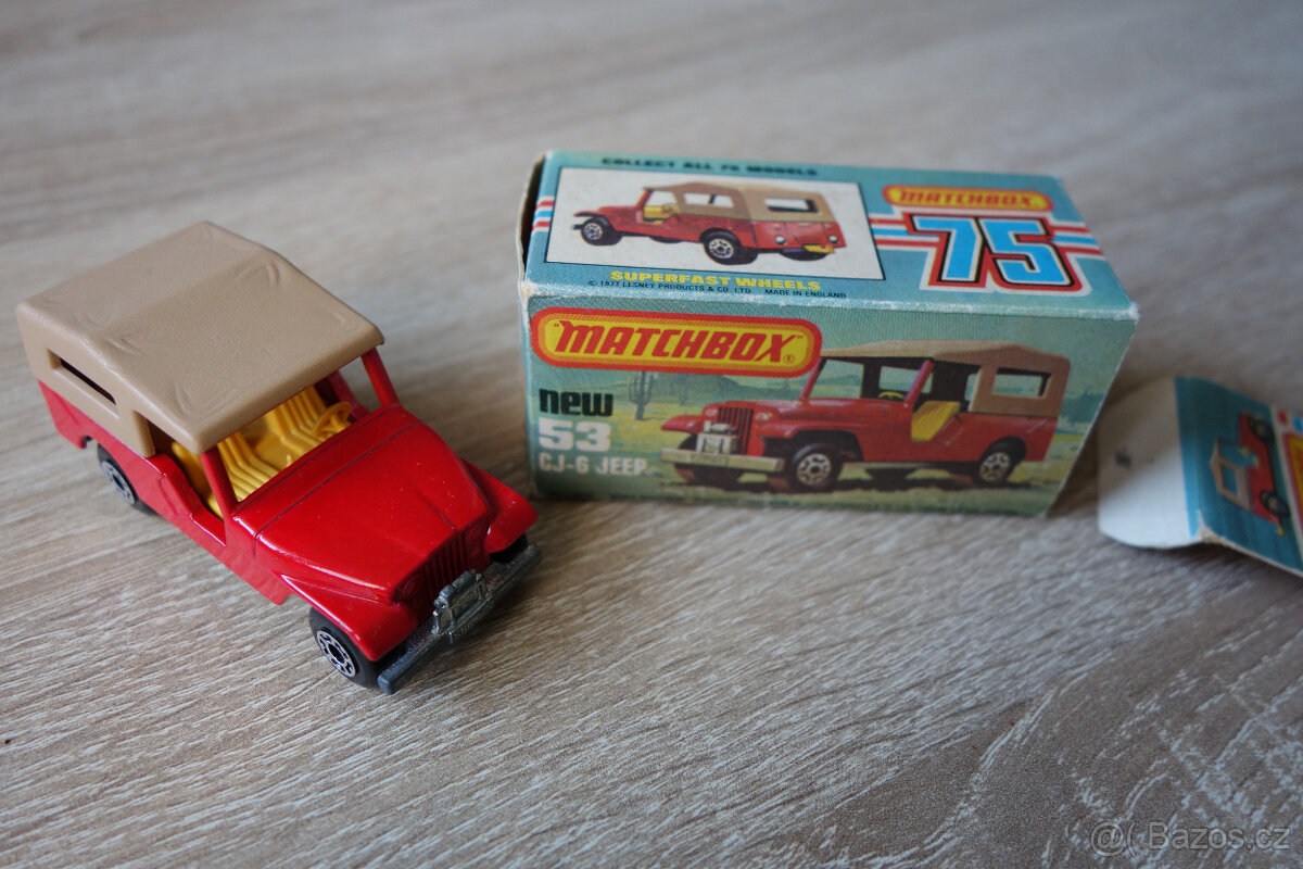 Matchbox Superfast No. 53 CJ-6 Jeep