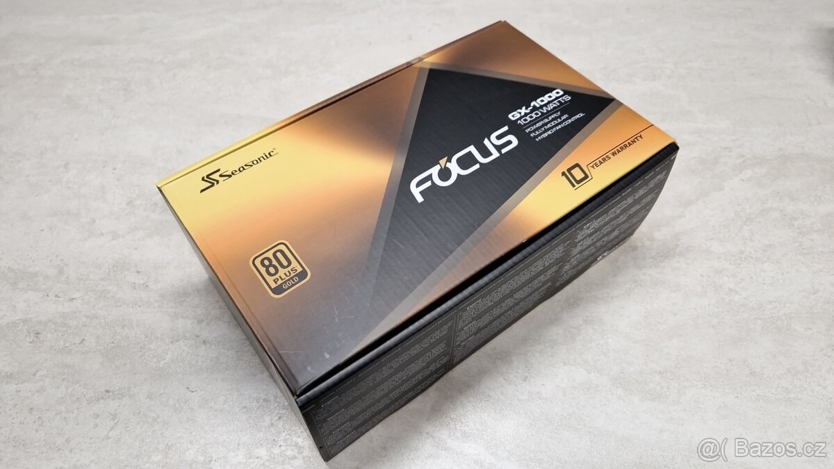 ❰ Zdroj | Seasonic Focus GX-1000 Gold 1000W, 12VHPWR ❱