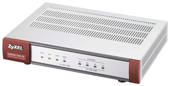 FW ZyXEL ZyWALL USG 20